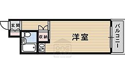 NKハイツ ワンルームの間取図画像