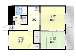 ファミール北野 3階/-