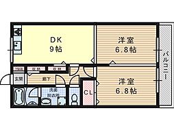 ヴィラミシカ 2階/-