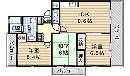 マンショングランドモナーク 3階/-