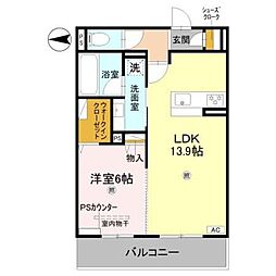 ラヴィエール南茨木1 1階/-
