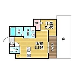 リアコート千里丘1SOUTH 1階/-