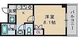 グリーンハイツ豊川2 1Kの間取図画像