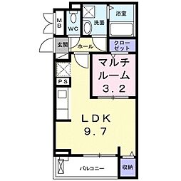 プラシード上泉 1階/-