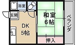 椿ハイツ 2階/-