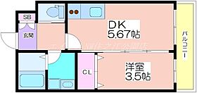 テラ我孫子前  ｜ 大阪府大阪市住吉区遠里小野1丁目（賃貸マンション1DK・2階・25.24㎡） その2