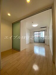 シーガルマンションII 6階1Kのリビング/ダイニング