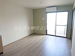 GAZZELE STYLE 西住之江 1階ワンルームのリビング/ダイニング