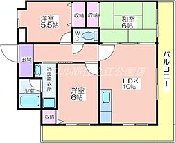 間取図画像 3LDK