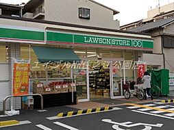 ローソンストア100住吉山之内三丁目店 82m