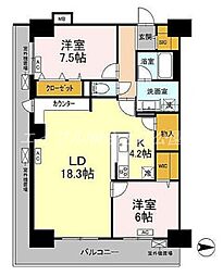 グランセジュール大国町 8階