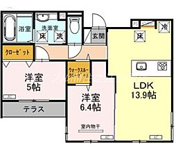 ベル ファミール 1階