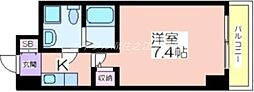 FDSCourtFelice 1Kの間取図画像