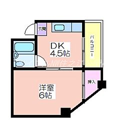 御崎ハイツ 4階/-