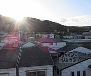 バルコニーからの風景です