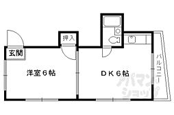京都地下鉄東西線 石田駅 徒歩9分 4階/-