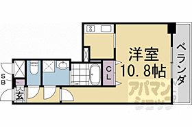 京都府京都市下京区大工町（賃貸マンション1K・4階・31.05㎡） その2