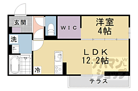 滋賀県大津市大萱6丁目（賃貸アパート1LDK・3階・41.86㎡） その2