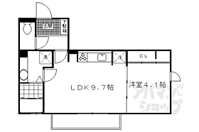 京都府京都市伏見区深草大亀谷大山町（賃貸アパート1LDK・2階・35.21㎡） その2