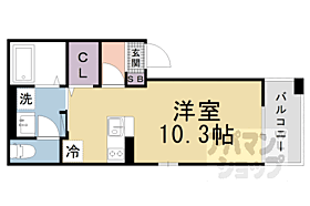 滋賀県大津市一里山1丁目（賃貸アパート1R・1階・27.53㎡） その1