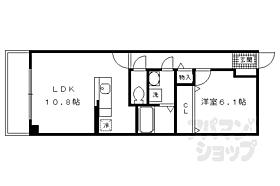 京都府京都市伏見区竹田藁屋町（賃貸マンション1LDK・6階・43.45㎡） その2