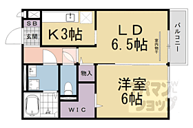 滋賀県大津市大江2丁目（賃貸アパート1LDK・2階・40.30㎡） その2