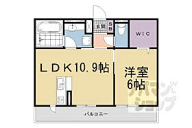 滋賀県大津市唐崎1丁目（賃貸アパート1LDK・1階・42.54㎡） その2