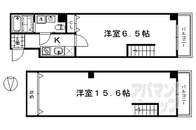 京都府京都市下京区大宮通五条下る堀之上町（賃貸マンション2K・5階・49.16㎡） その2