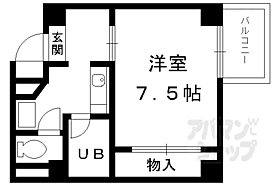 京都府京都市中京区油小路通御池上ル押油小路町（賃貸マンション1K・5階・25.10㎡） その2