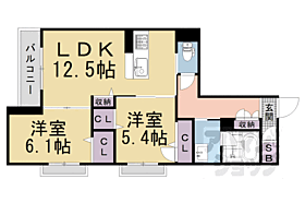 京都府京都市伏見区竹田西段川原町（賃貸マンション2LDK・2階・61.93㎡） その2