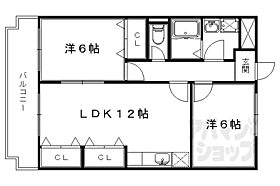 京都府京都市伏見区羽束師志水町（賃貸マンション2LDK・3階・56.51㎡） その2