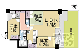 京都府京都市伏見区桃山町和泉（賃貸マンション3LDK・1階・74.21㎡） その2