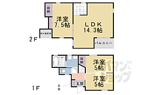 京都府京都市伏見区桃山最上町（賃貸アパート3LDK・1階・71.88㎡） その2