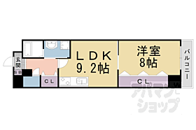 滋賀県大津市長等2丁目（賃貸マンション1LDK・6階・40.01㎡） その2