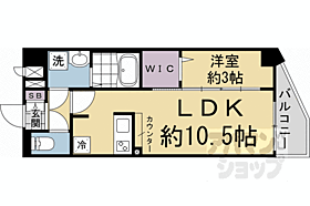 京都府京都市伏見区深草西浦町5丁目（賃貸マンション1LDK・3階・33.44㎡） その2