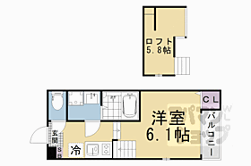 仮称）音羽山等地Ａ 102 ｜ 京都府京都市山科区音羽山等地（賃貸アパート1K・1階・20.01㎡） その1