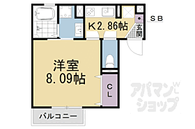 滋賀県大津市南志賀3丁目（賃貸アパート1K・2階・27.79㎡） その2