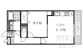 滋賀県大津市大萱7丁目（賃貸マンション1LDK・3階・41.67㎡） その2