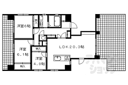 京都市営烏丸線 烏丸御池駅 徒歩8分 9階/-