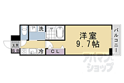 JR東海道・山陽本線 瀬田駅 徒歩15分の賃貸アパート 1階1Kの間取り