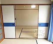 4．5帖の和室。