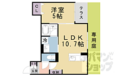 JR東海道・山陽本線 瀬田駅 徒歩19分の賃貸アパート 1階1LDKの間取り