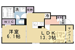 京阪石山坂本線 唐橋前駅 徒歩15分 1階/-
