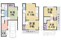 西野大鳥井町貸家