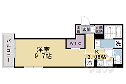 JR東海道・山陽本線 瀬田駅 徒歩8分の賃貸アパート 2階1Kの間取り