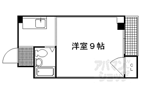 京都府京都市中京区富小路通三条上ル福長町（賃貸マンション1K・3階・22.65㎡） その2