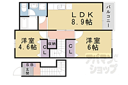 セントレア小野A 2階