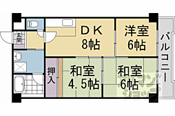 京都市営烏丸線 竹田駅 徒歩7分 6階/-
