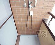洗濯機置き場です。