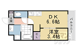 ＴＨＥ　ＧＡＲＮＥＴ　ＳＵＩＴＥ　ＲＥＳＩＤＥＮＣＥ　山科Ｗ 2階/204